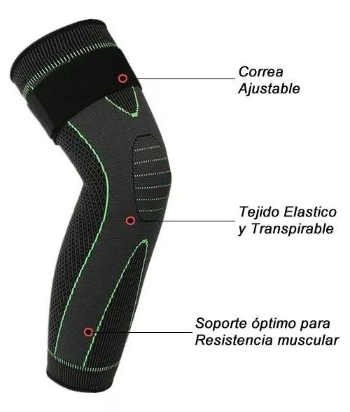 FAJAS RODILLERAS MANGA larga reforzada lc-118 - Imagen 5