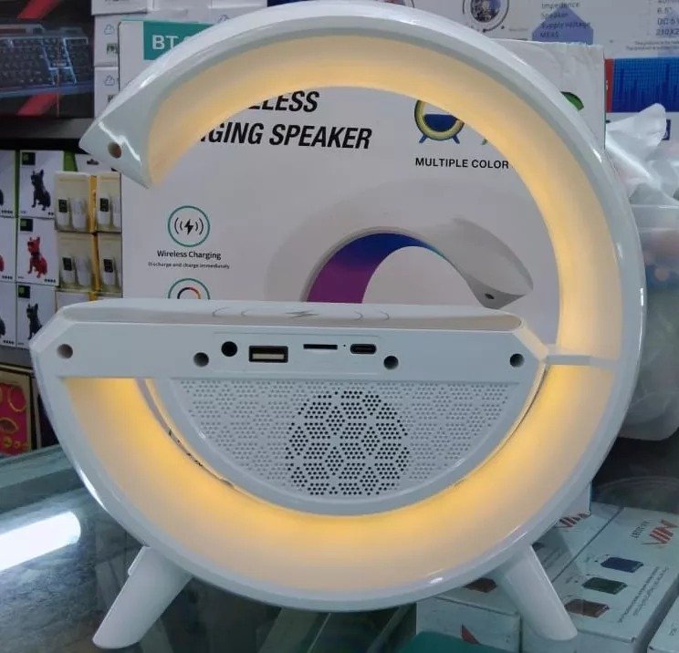 PARLANTE Lampara Inteligente 4en 1 Cargador Altavoz Bluetooth bt2301 - Imagen 5