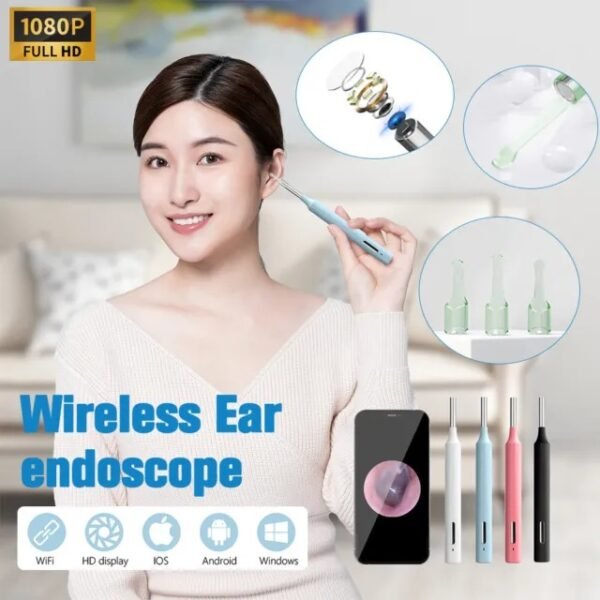 OTOSCOPIO Digital Inalámbrico Con App Multifuncional Visual