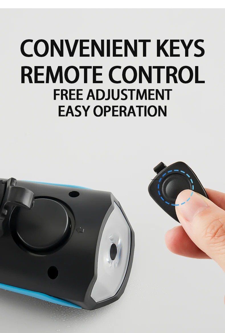 LINTERNA BICICLETA Con pito bocina - Imagen 4