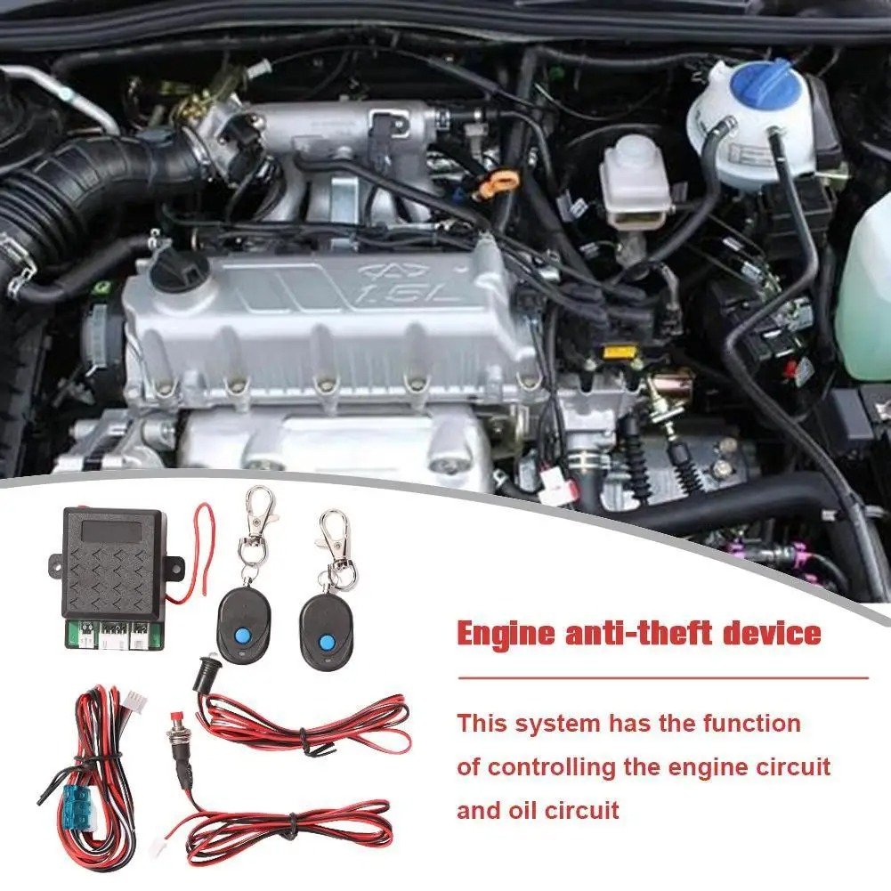 SISTEMA DE ALARMA Car immovilozer system anti-hijaking cds-ae028