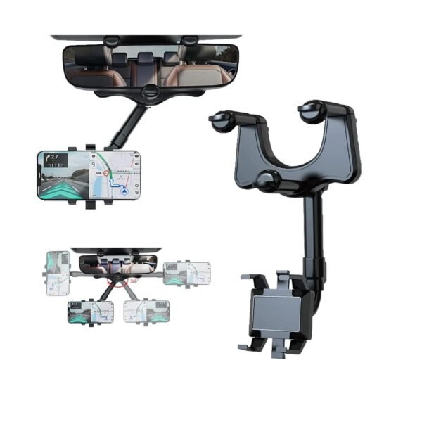 GANCHO Soporte celular espejo retrovisor movible zj099