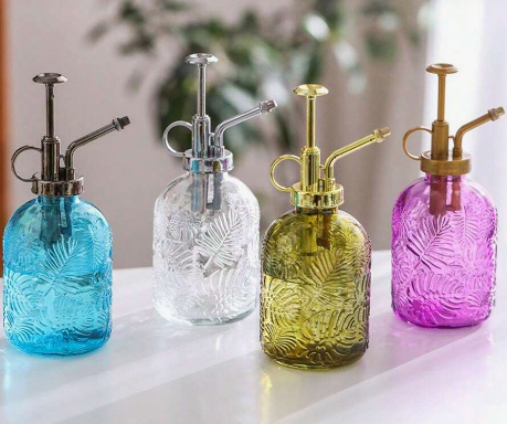 DISPENSADOR regadera lujo vidrio nebulizadora