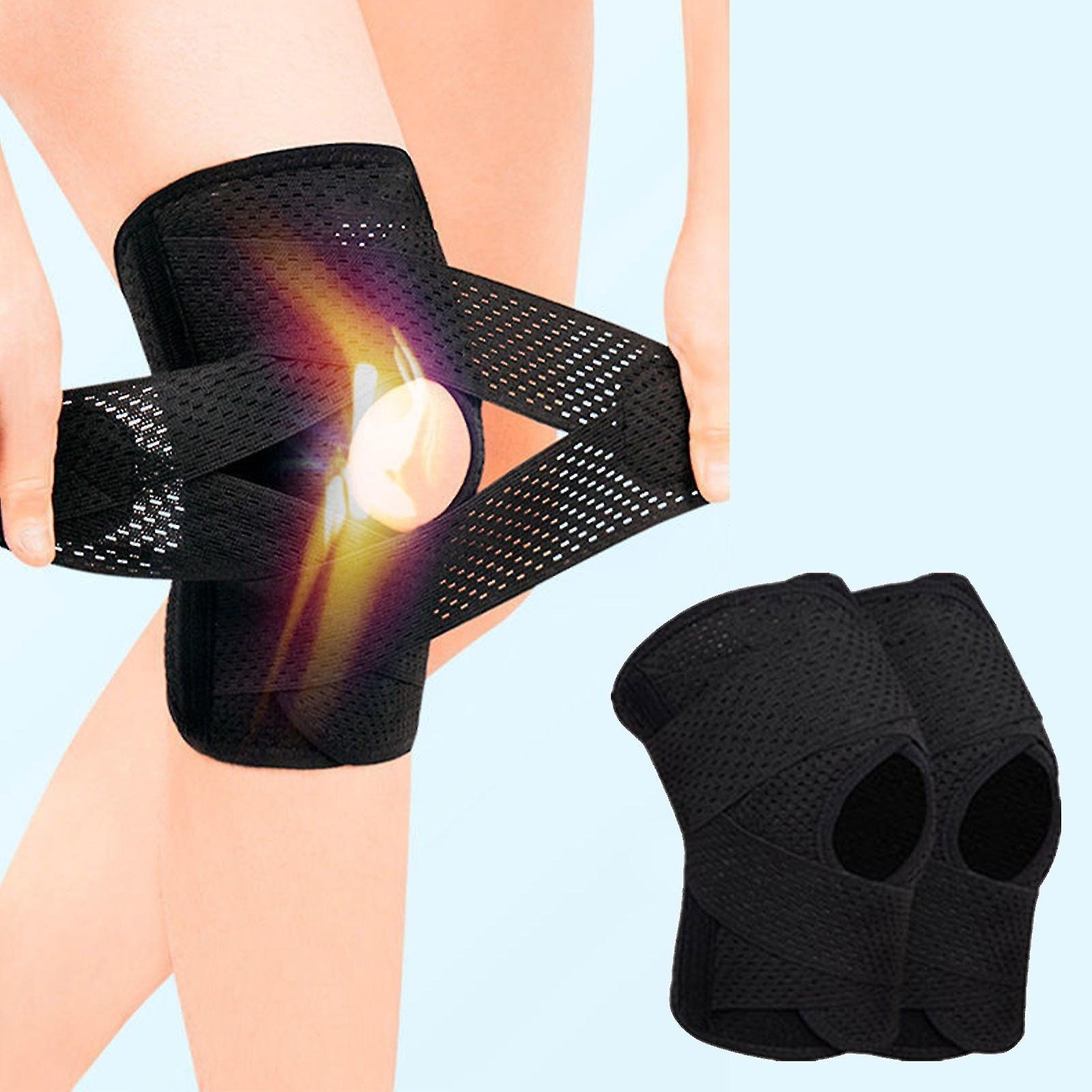 FAJA RODILLERA 4g meniscos con varillas my040 - Imagen 2