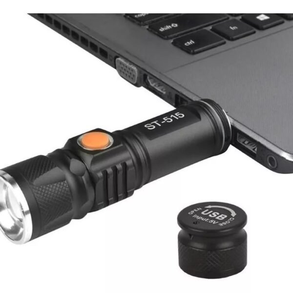 LINTERNA CAMPING TACTICA T6-30 Recargable usb U02