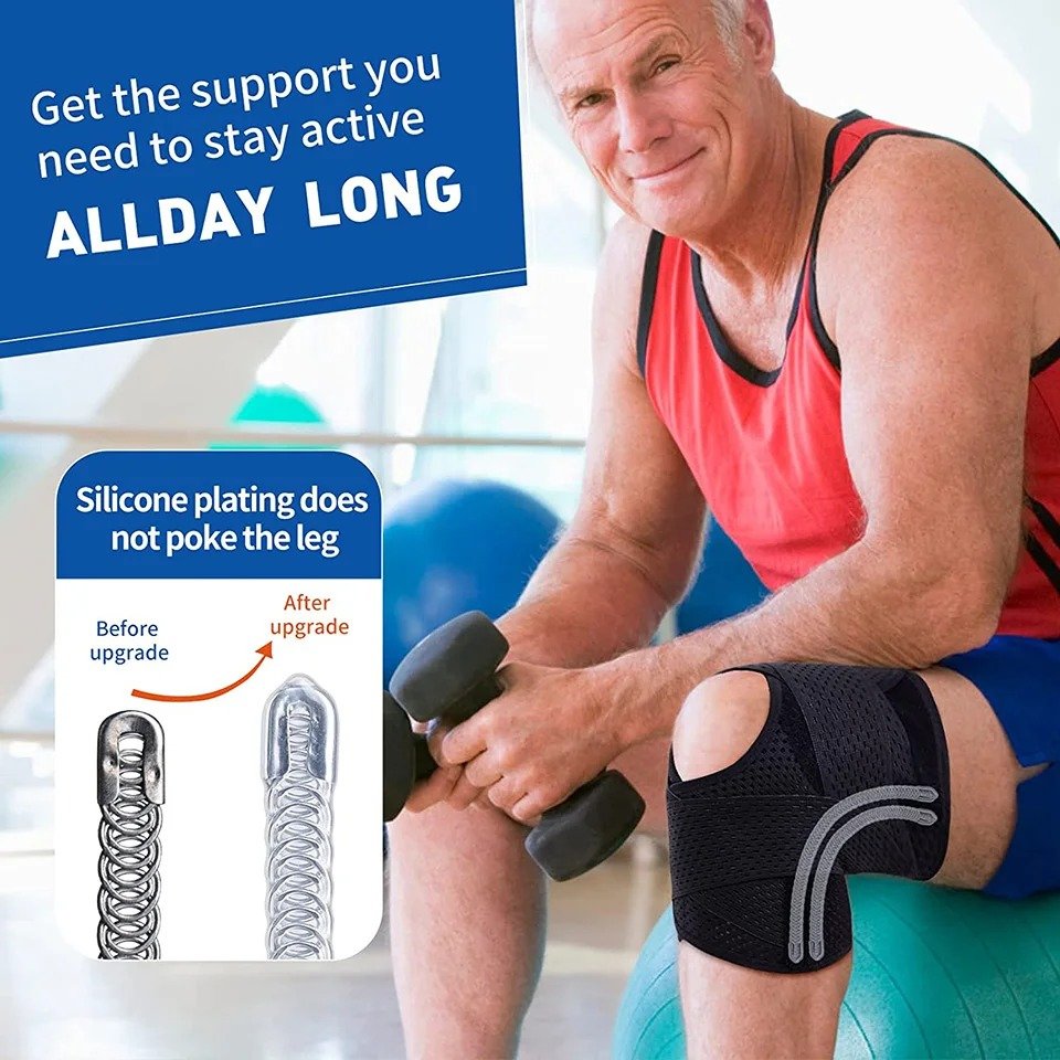 FAJA RODILLERA 4g meniscos con varillas my040 - Imagen 4