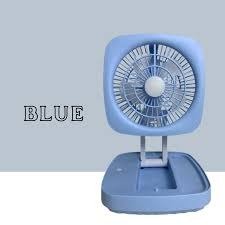 VENTILADOR LAMPARA colgable recargable pilas 20cm jk-f666 - Imagen 5