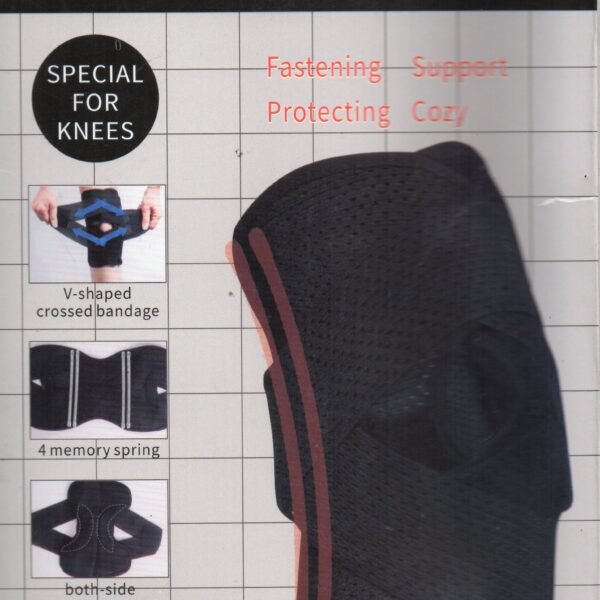 FAJA RODILLERA 4g meniscos con varillas my040