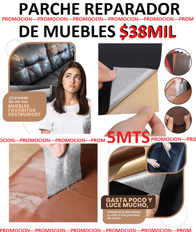 PARCHE ADHESIVO Reparador 137cm x 50cm negro o miel - Imagen 12