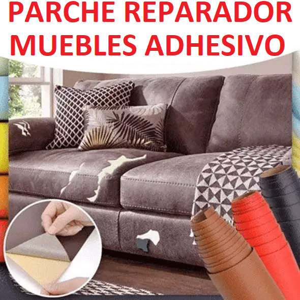 PARCHE ADHESIVO Reparador 137cm x 50cm negro o miel