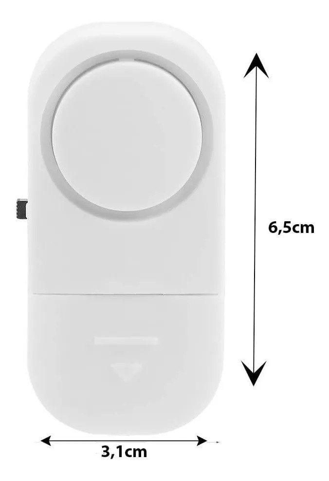 ALARMA Puerta ventana magnetico sensor 90db ref .8516 2x20mil - Imagen 3