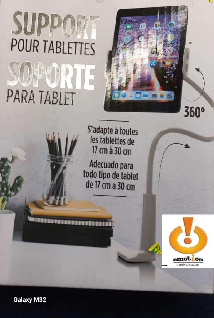 GANCHO portasoporte flexibe tablet rotacion 360° 7a12" - Imagen 5