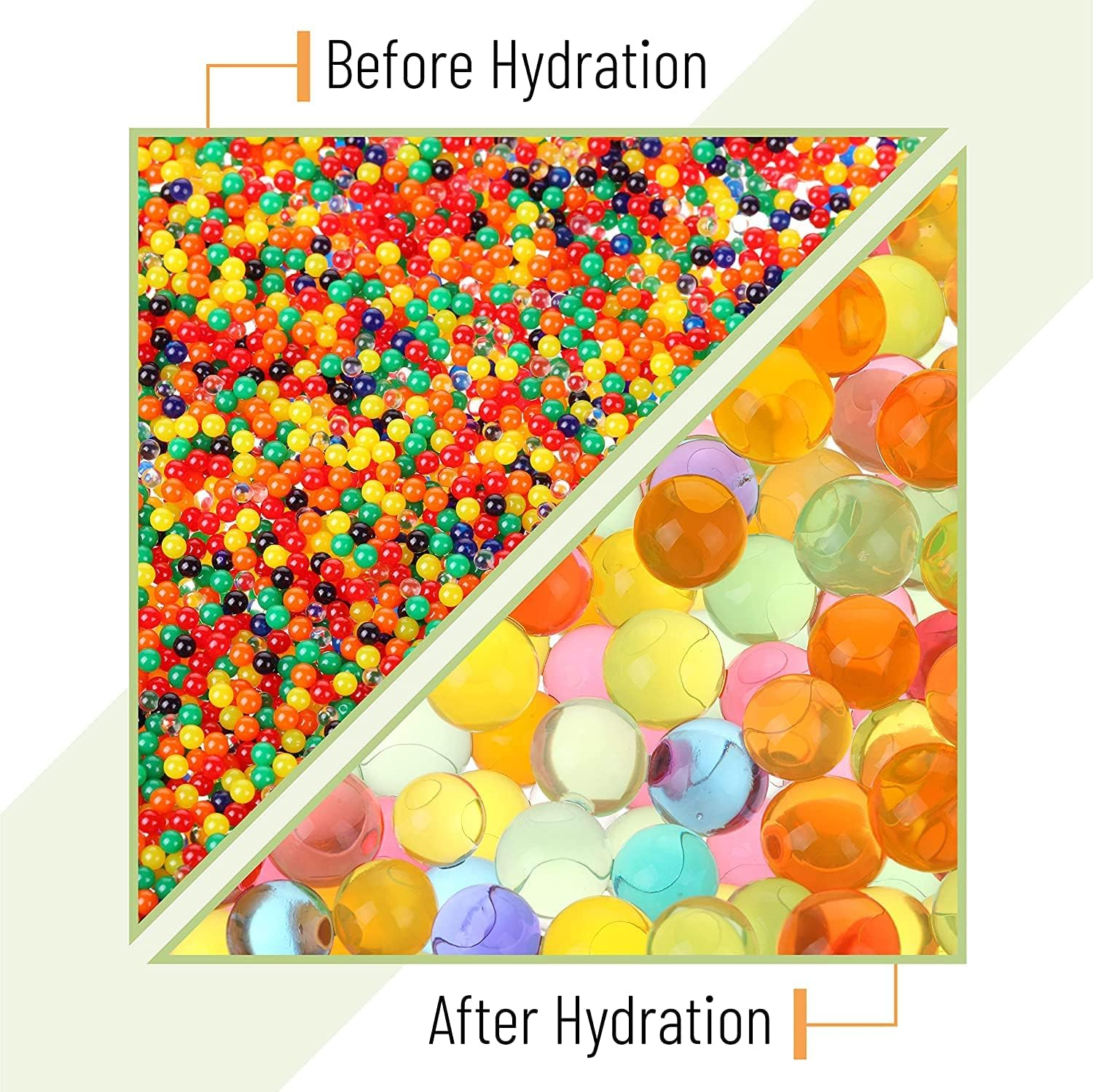 BOLAS hidrogel 60000 water beads - Imagen 4