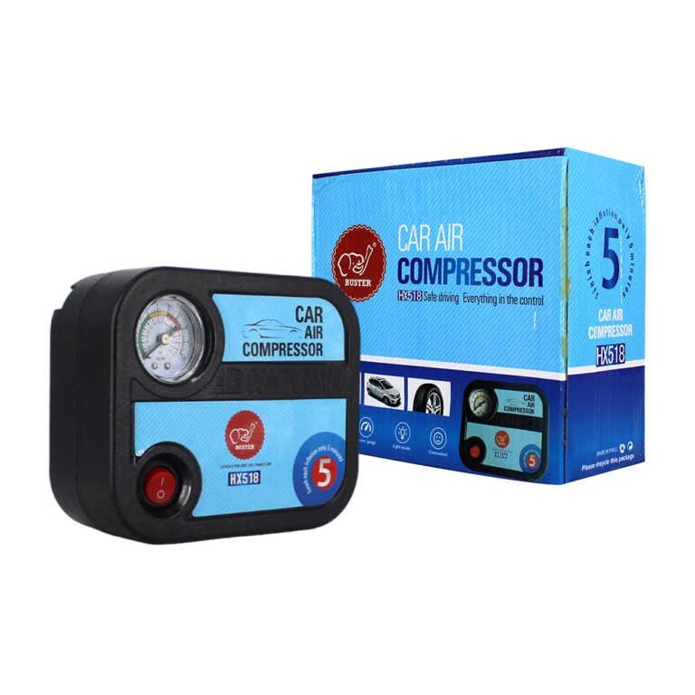 COMPRESOR AIRE mini inflador 12v ac hx518 buster 5min