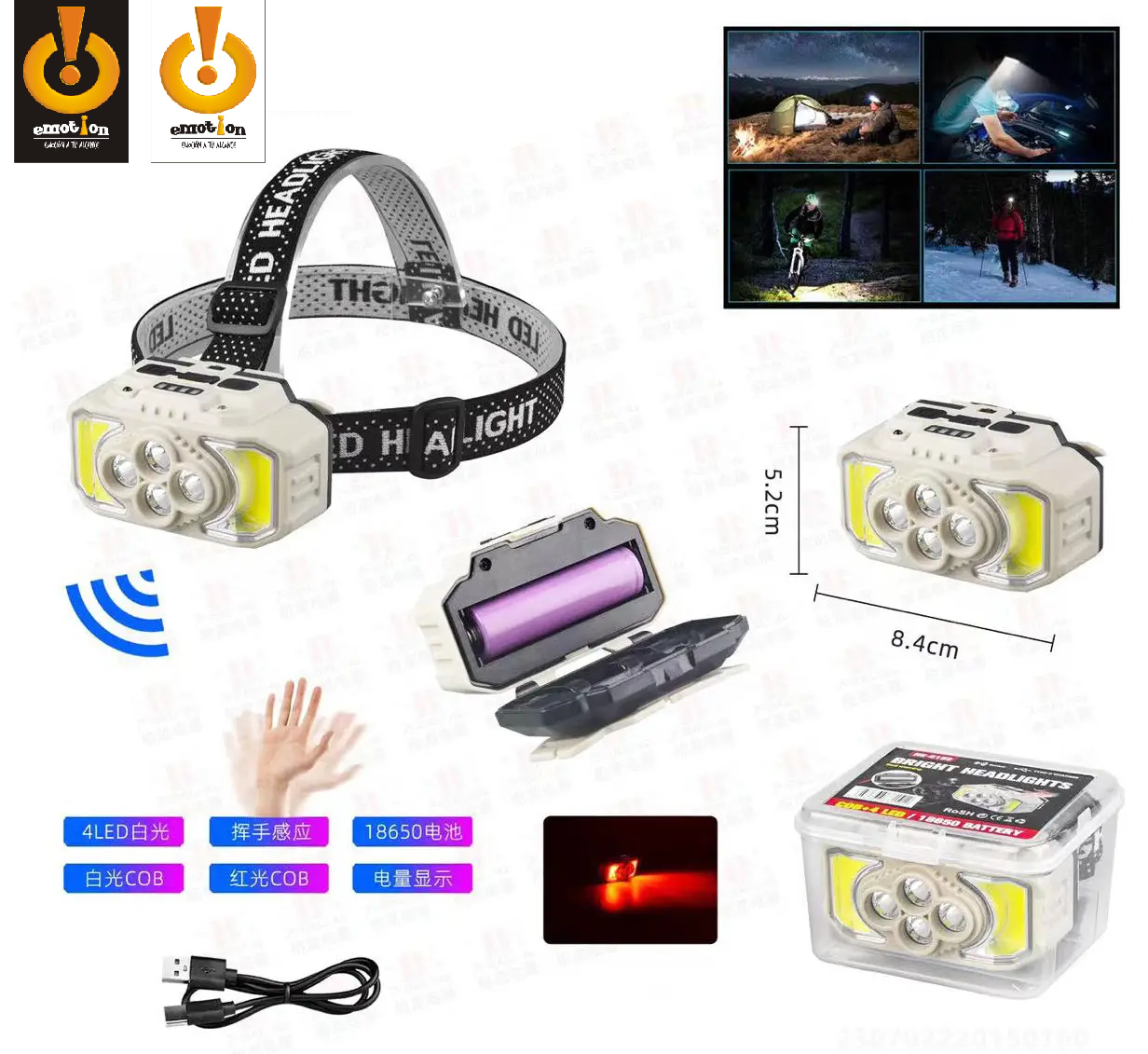 LINTERNA MINERA alta intensidad hx-815s - Imagen 2