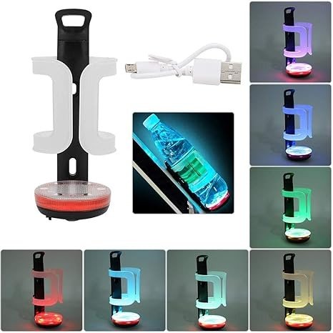 LAMPARA BICICLETA Portavasos led recargable j-1101