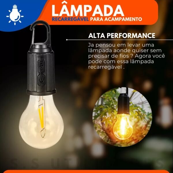 BOMBILLO de Emergencia recargable mh-8801