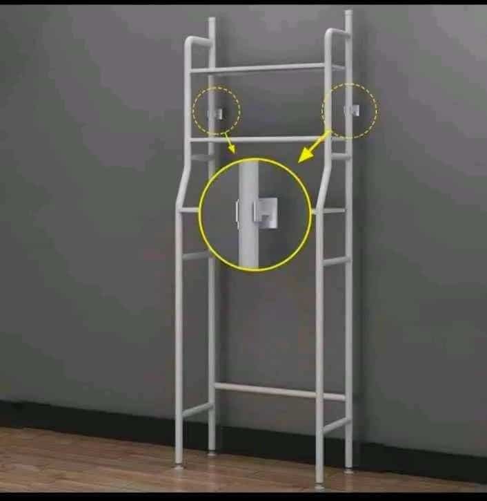 ORGANIZADOR baño o lavadora 3 niveles new toilet rack 166 cm alto - Imagen 5