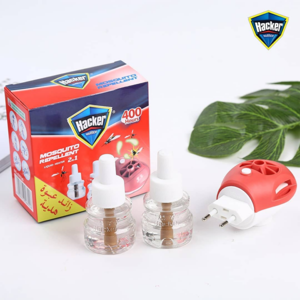 REPELENTE electronic Aparato Electrico + Liquido Mata Zancudos Mosquito Repuesto (15mil) -2x50mil