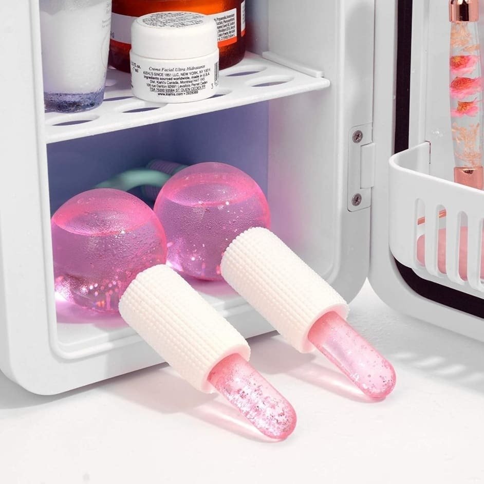 Bolas Cristal Frio Masajeador Facial Tonifica Cromoterapia Crystal Ball - Imagen 6