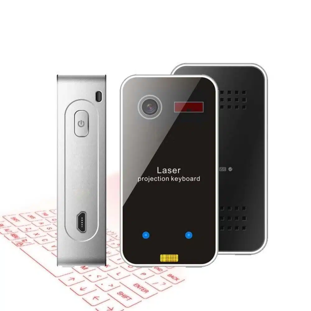 TECLADO LASER proyector virtual bluetooth usb - Imagen 8