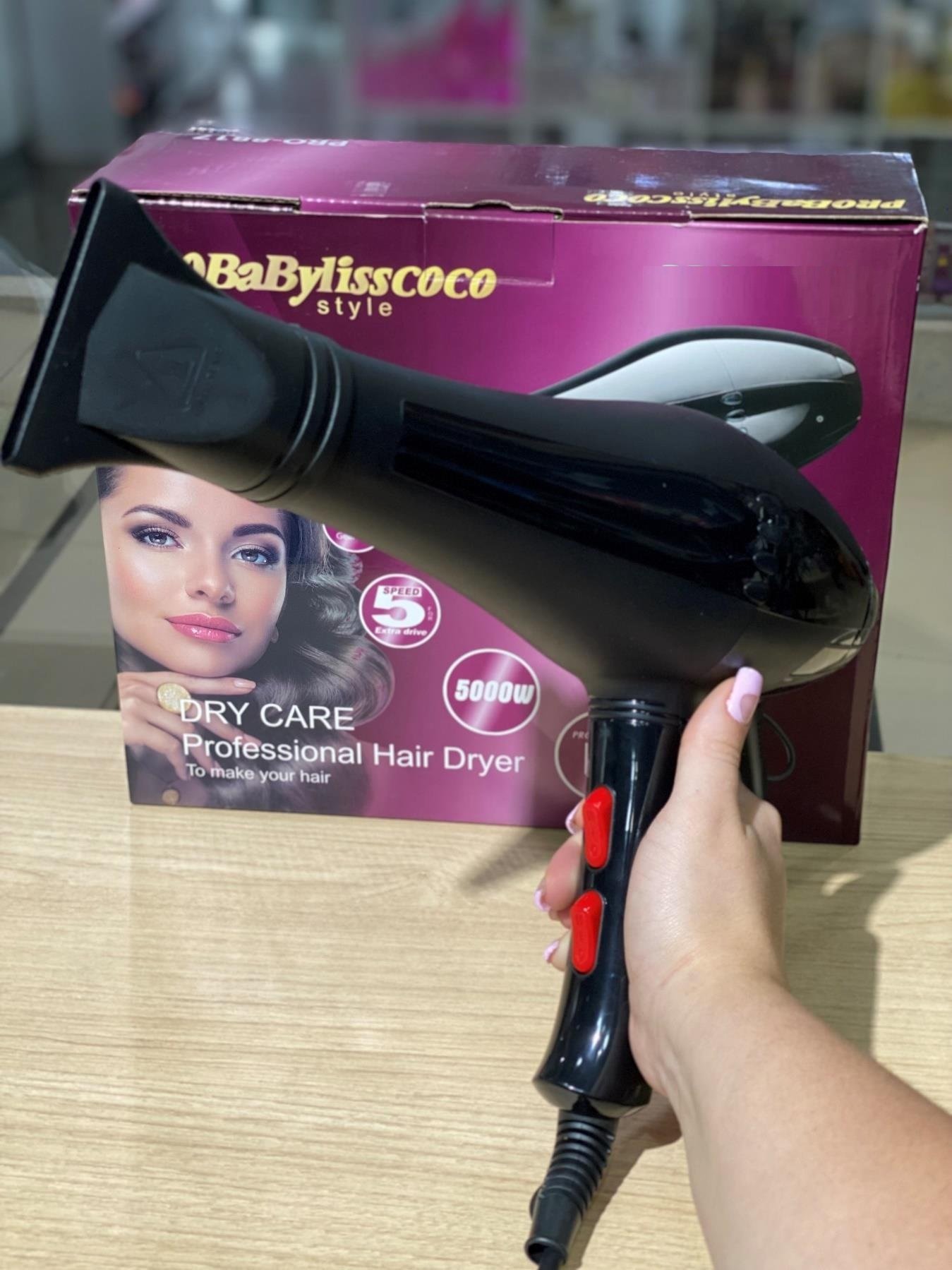 PISTOLA SECADOR tipobabyliss coco pro9012 - Imagen 4