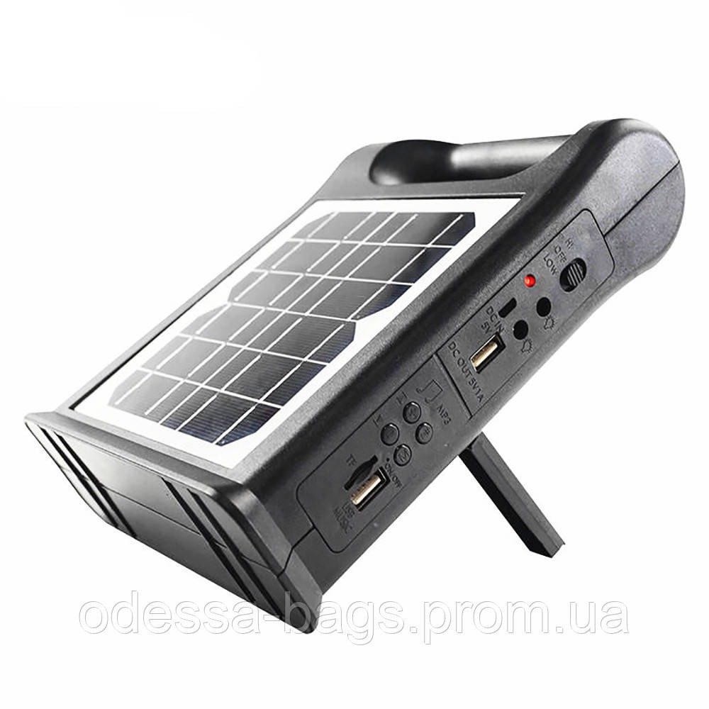 CARGADOR panel solar cl-22 30w led radio parlante bt mp3 powerbanck lampara - Imagen 5