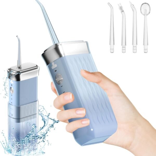 IRRIGADOR oral Dental recargable 220ml portable water flosser