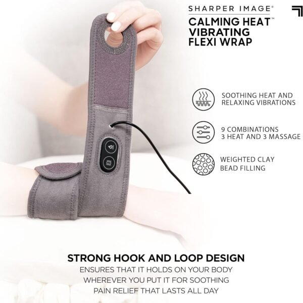 FAJA  eléctrica personal, vibraciones y relleno de cuentas de arcilla