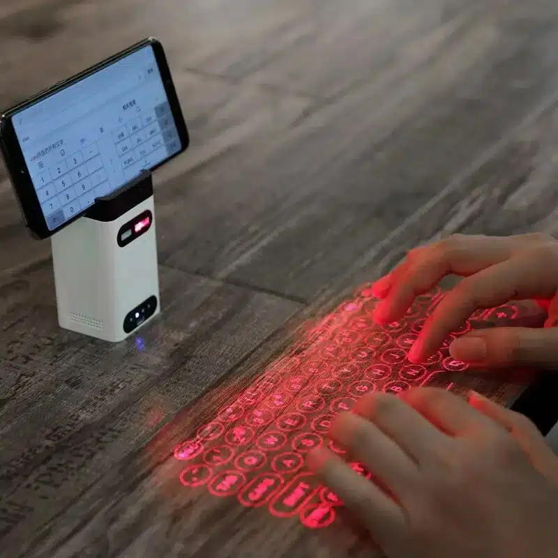 TECLADO LASER proyector virtual bluetooth usb - Imagen 3