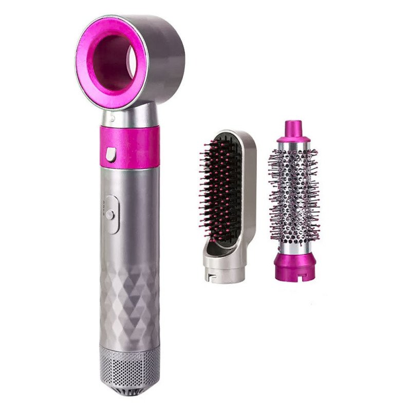 PISTOLA SECADORcepillo moldeador secador 3 en 1 profesional yx-156b - Imagen 5