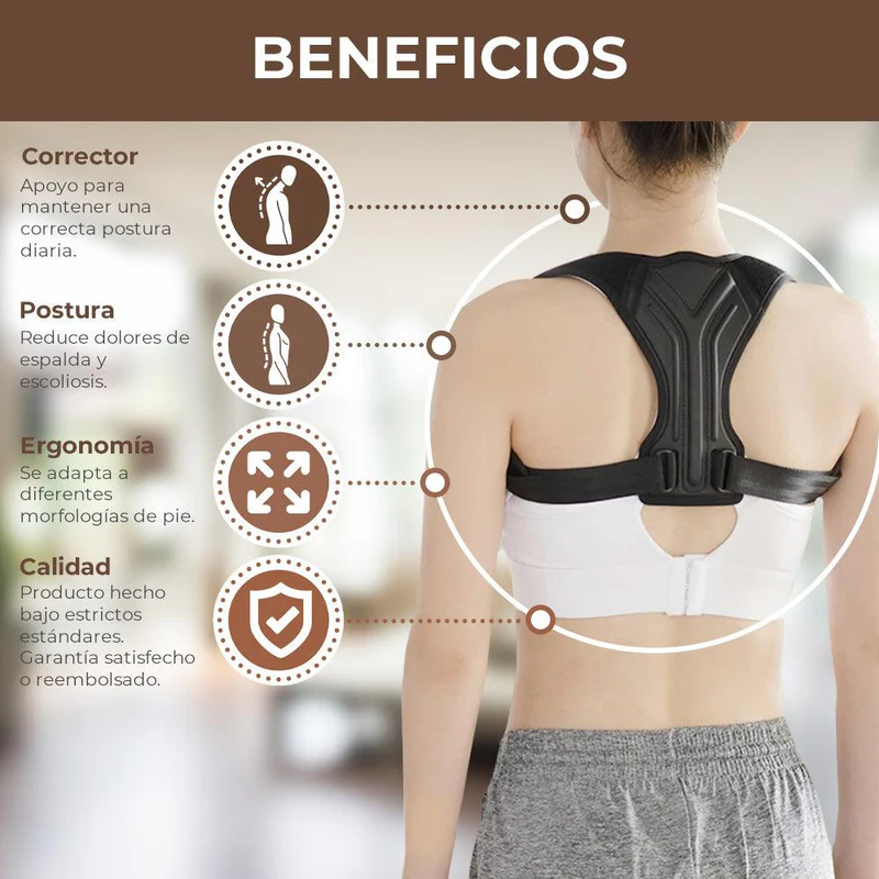 FAJA CORRECTOR postura belt correction ny-88 con paleta antijoroba - Imagen 3