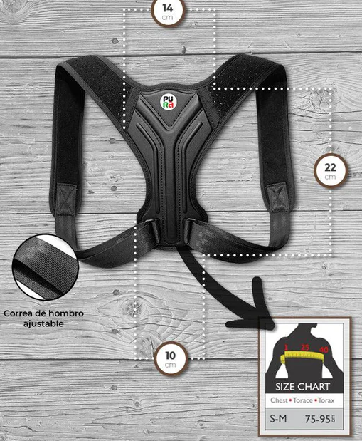 FAJA CORRECTOR postura belt correction ny-88 con paleta antijoroba - Imagen 8