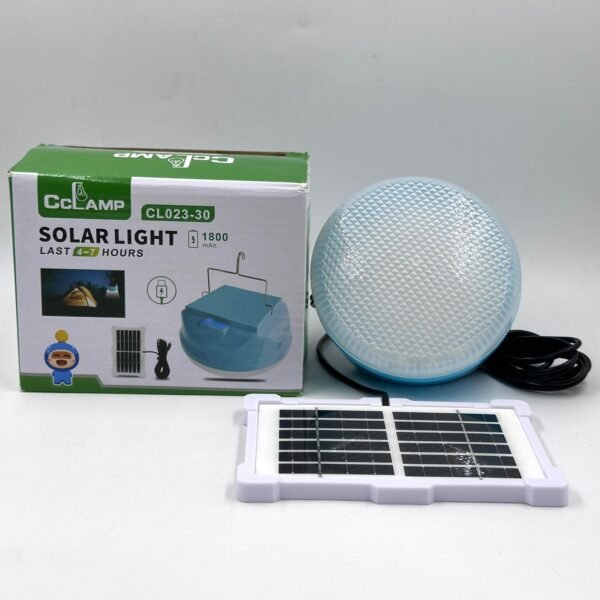 BOMBILLO PANEL Solar cl023-30 1800mAh 4-7h