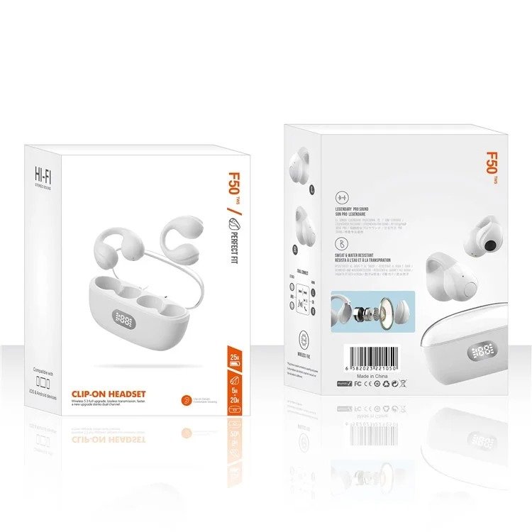 AURICULAR OSEO f50 Bluetooth sound earculfs - Imagen 5