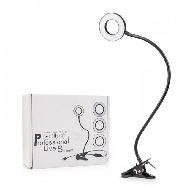 ARO DE LUZ Con gancho flexible