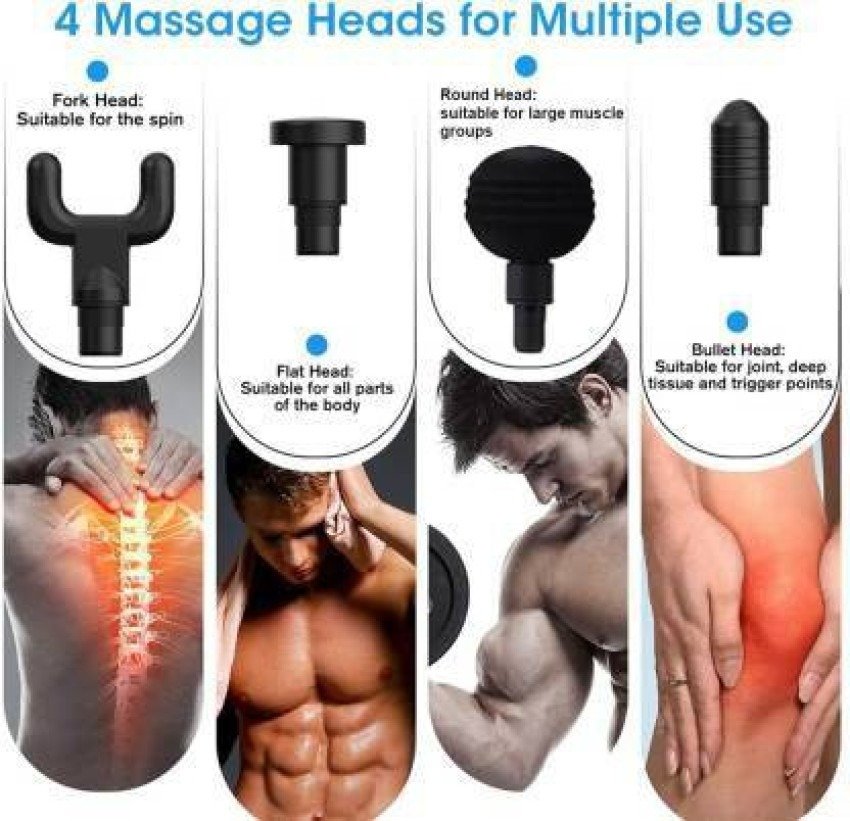 MASSAGEGUN massage SMART jy760plus - 14cm calor y frio - Imagen 5