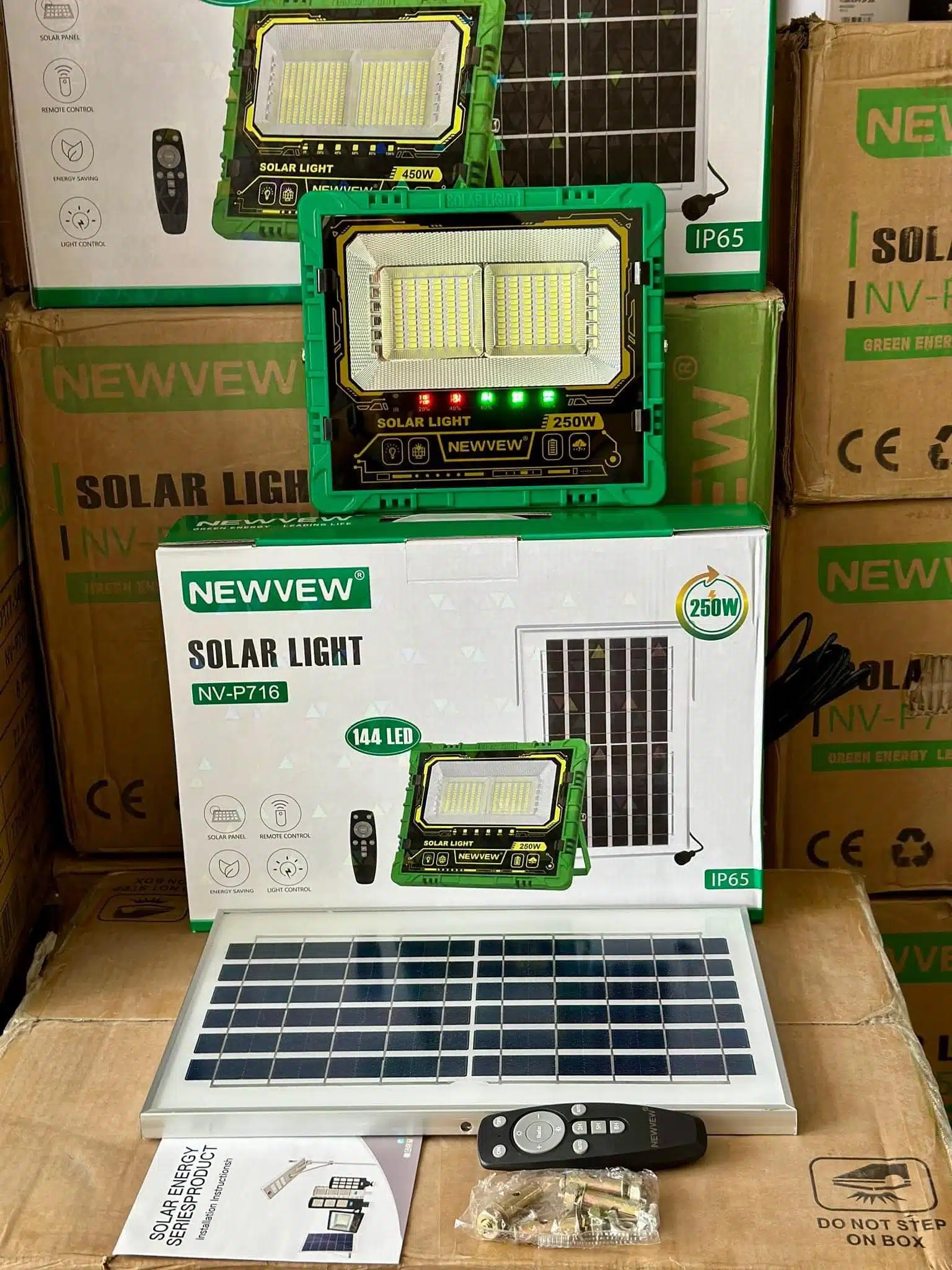 REFLECTOR panel solar NV-P716 144led 250w ip65 - Imagen 2
