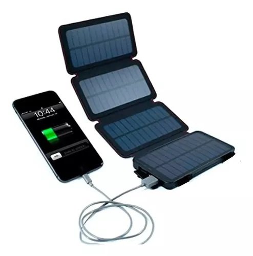 POWERBANK  20000mAh  4 Panel Solares Plegable