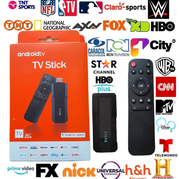 TV stick 4GB RAM 32ROM Convertidor de tv en Smartv android 12 wifi 2.4/5g