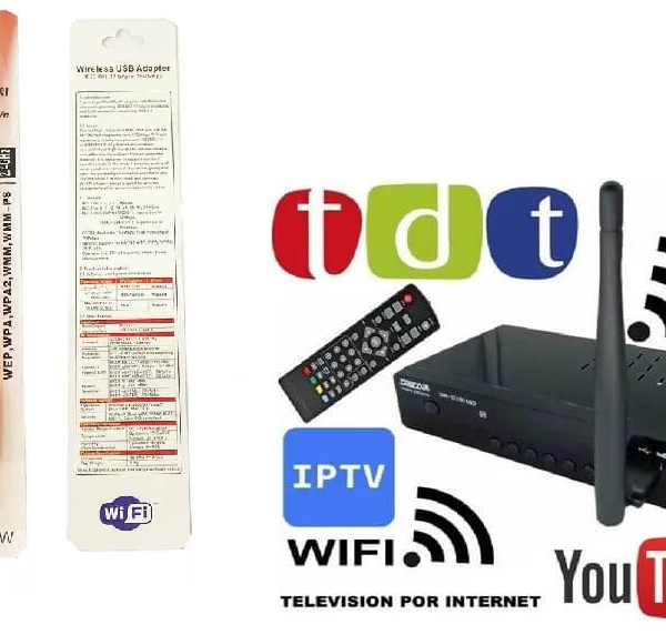 ANTENA wifi para decodificador tdt con wifi