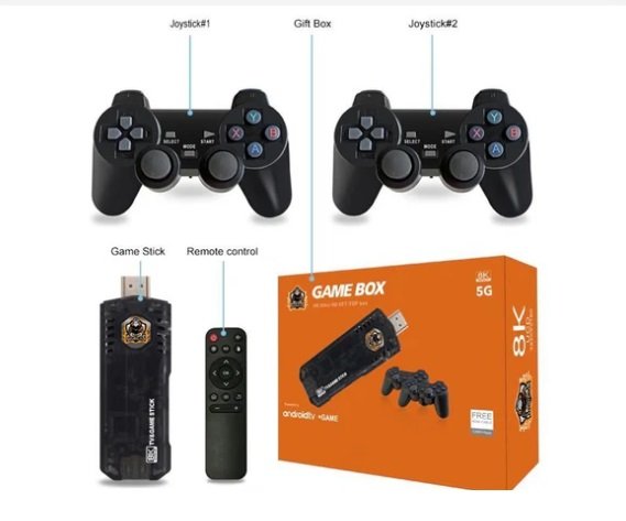 GAME BOX Convertidor de tv en Smartv mas consola juegos - Imagen 3