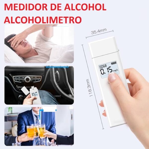 ALCOHOLIMETRO  dx-03 pilas