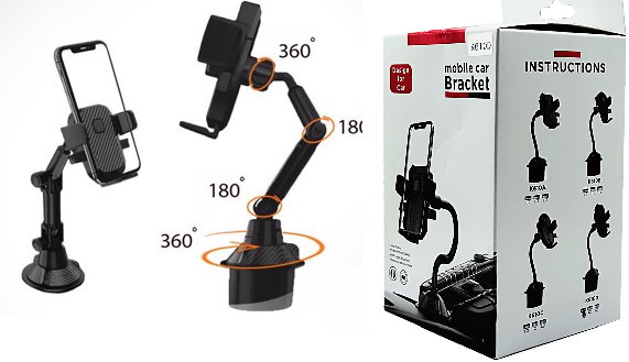 GANCHO Mobile car bracket k602 portavasos flexible