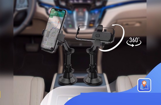 GANCHO Mobile car bracket k602 portavasos flexible - Imagen 4