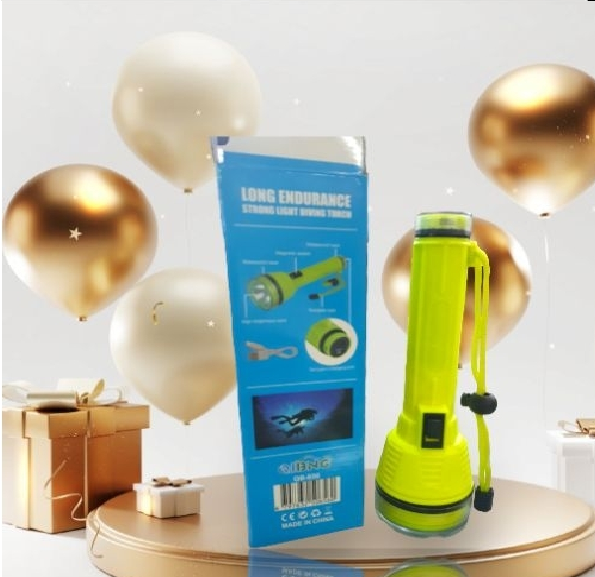 LINTERNA SUMERGIBLE Buceo Guardavidas LED QB-656 - Imagen 2