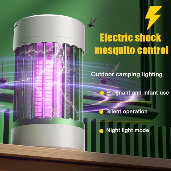 LAMPARA led y lampara antimosquitero elecrical shock lamp 17cms