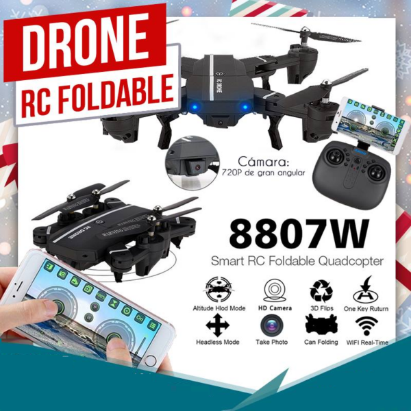 DRONE rc8807 GIGANTE cámara Dual HD, Motor grande