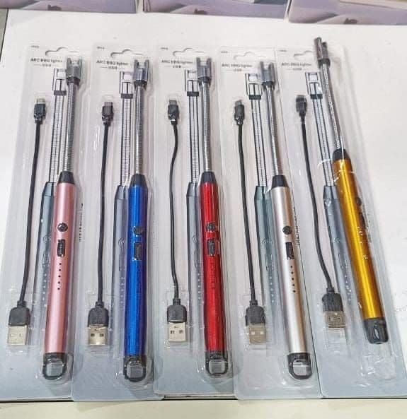 ENCENDEDOR DE LUJO ARCO DE PLASMA recargable usb arc bbq - Imagen 3