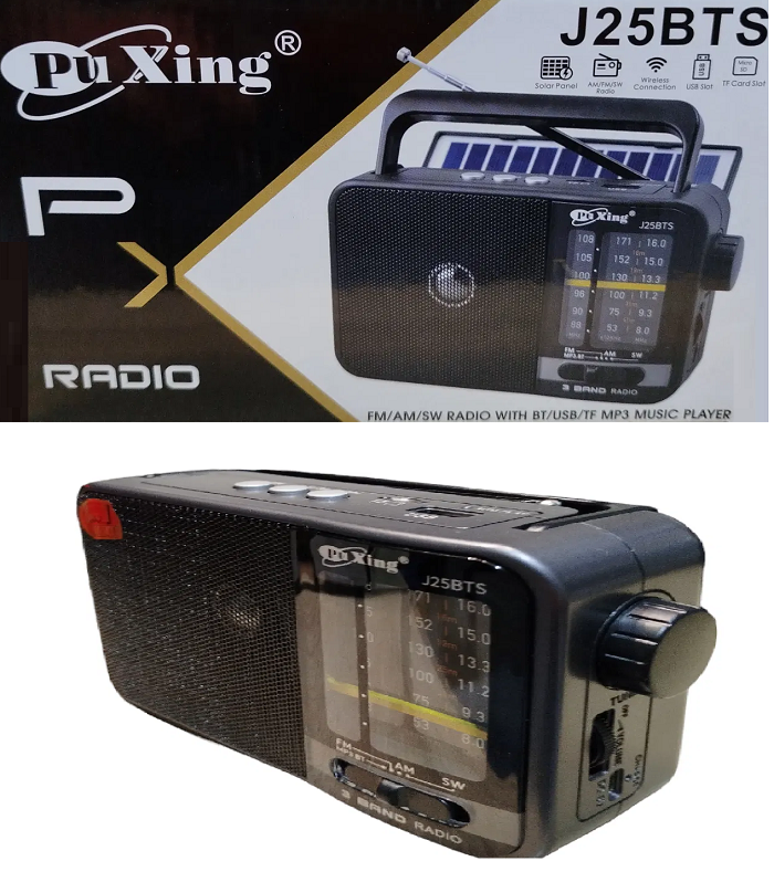 RADIO AM FM panel solar icf-1bts am/fm/sw 14cm (copia) - Imagen 5